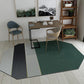 Irregular Shape Geo Rug Multi Color Funky Area Rug Polyster Easy Care Washable Indoor Rug for Home Decor Turquoise Clearhalo 'Area Rug' 'Rug' 2215644