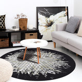 Multi Colored Unique Rug Synthetics 3D Geometric Print Carpet Non-Slip Backing Pet Friendly Rug for Bedroom Clearhalo 'Area Rug' 'Rug' 2215710