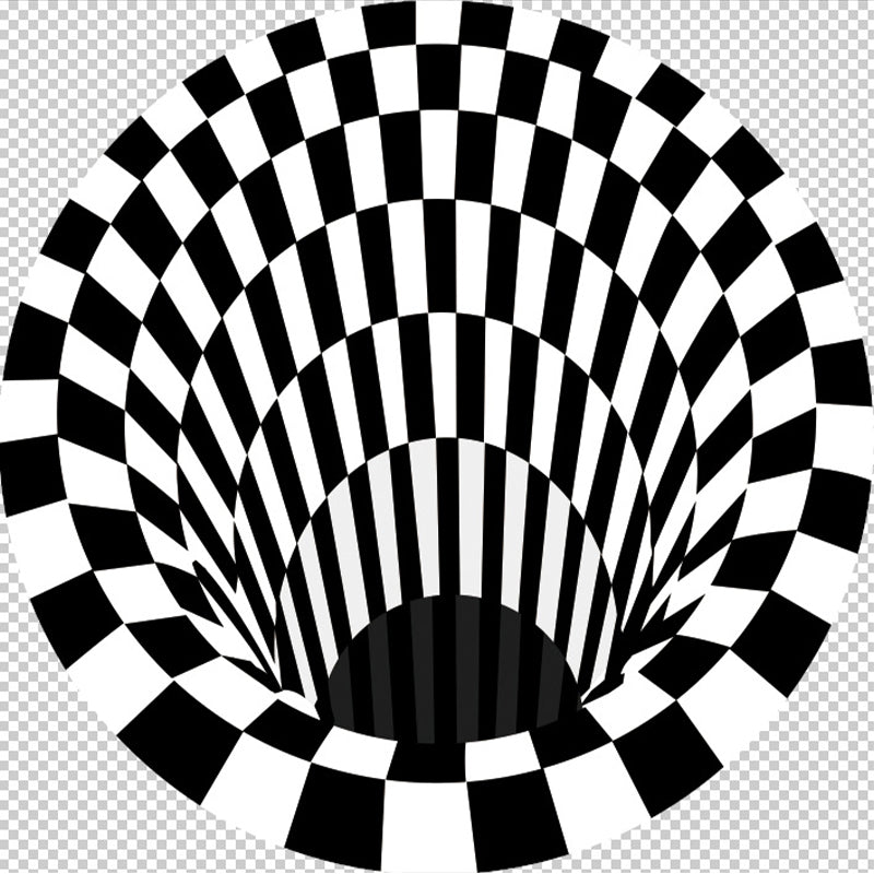 Multicolor Living Room Rug Funky 3D Geometric Indoor Rug Synthetics Non-Slip Backing Washable Carpet Clearhalo 'Area Rug' 'Rug' 2215746