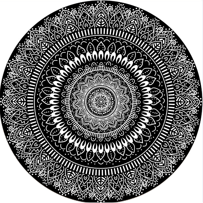 Multicolor Living Room Rug Funky 3D Geometric Indoor Rug Synthetics Non-Slip Backing Washable Carpet Clearhalo 'Area Rug' 'Rug' 2215752