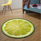 Multi-Color Relaxing Rug Polyster Fruit Print Area Carpet Easy Care Machine Washable Indoor Rug for Kids Bedroom Green Clearhalo 'Area Rug' 'Rug' 2215847