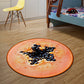 Multi-Color Relaxing Rug Polyster Fruit Print Area Carpet Easy Care Machine Washable Indoor Rug for Kids Bedroom Clearhalo 'Area Rug' 'Rug' 2215849