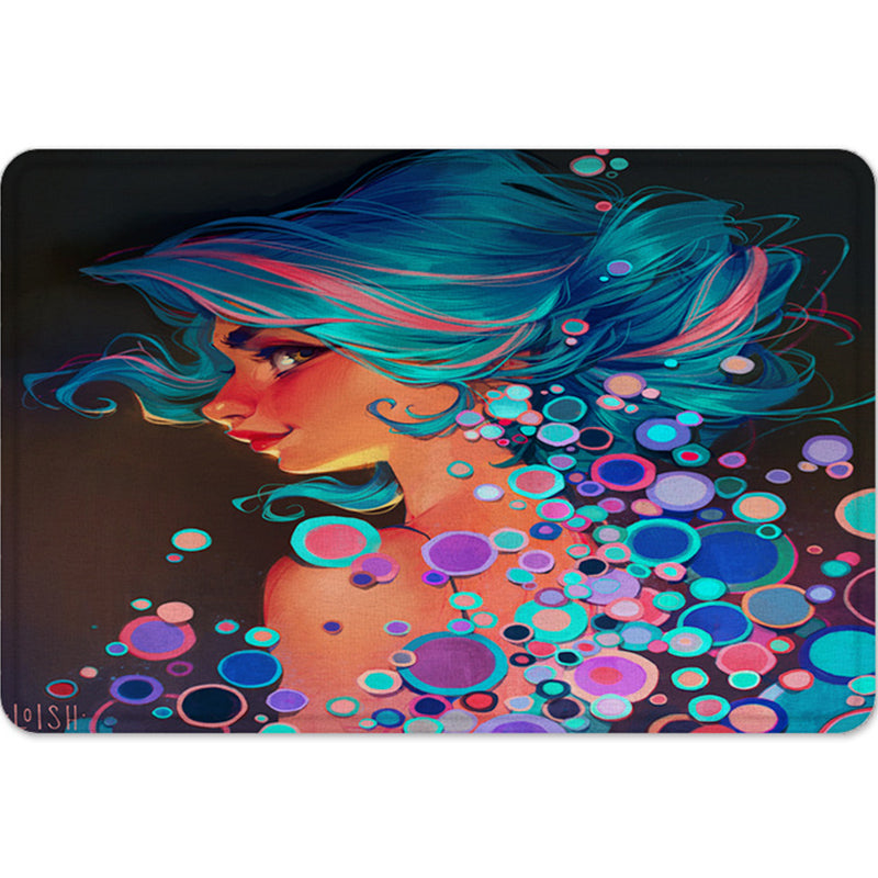 Funky Living Room Rug Multi-Colored Cartoon 3D Print Carpet Synthetics Anti-Slip Backing Stain-Resistant Rug Clearhalo 'Area Rug' 'Rug' 2215860