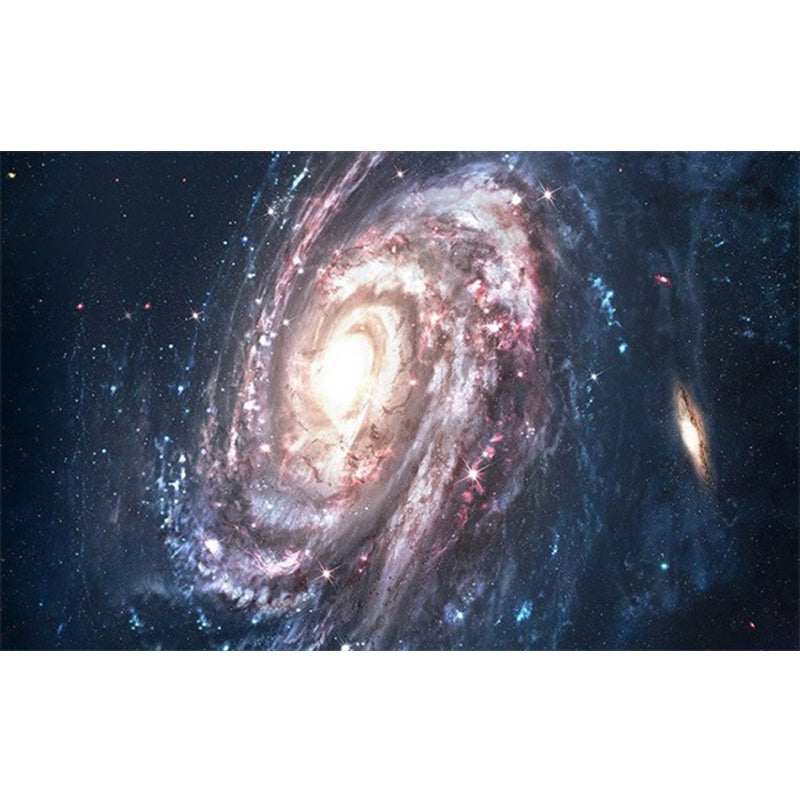 Calming Childrens Rug Multi-Color 3D Starry Sky Pattern Carpet Polypropylene Non-Slip Machine Washable Rug Gray-Pink Clearhalo 'Area Rug' 'Rug' 2215891