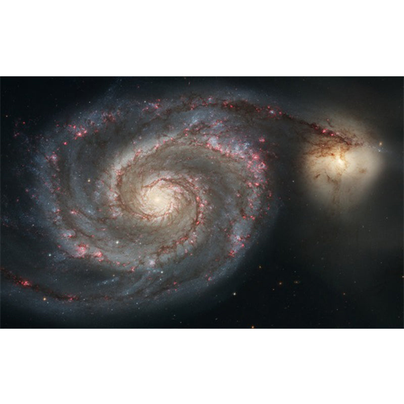 Calming Childrens Rug Multi-Color 3D Starry Sky Pattern Carpet Polypropylene Non-Slip Machine Washable Rug Dark Gray Clearhalo 'Area Rug' 'Rug' 2215892