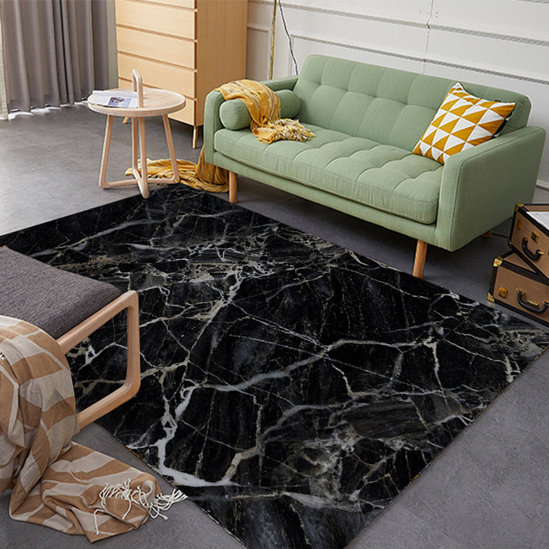 Multi Colored Relaxing Rug Cotton Blend Cartoon Pattern Indoor Rug Machine Washable Anti-Slip Rug for Decor Clearhalo 'Area Rug' 'Rug' 2215905
