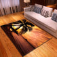Multi Colored Beach Print Rug Polypropylene Trendy Area Carpet Non-Slip Backing Pet Friendly Rug for Parlor Clearhalo 'Area Rug' 'Rug' 2215969