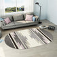 Casual Abstract Print Rug Multi Color Polyster Carpet Non-Slip Backing Stain-Resistant Rug for Living Room Dark Gray Clearhalo 'Area Rug' 'Rug' 2216046