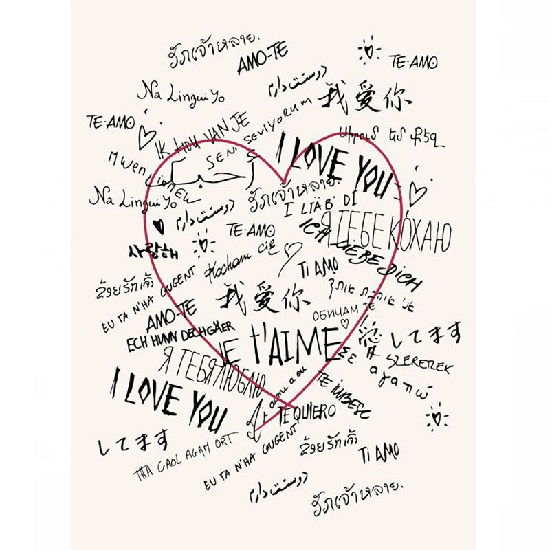 Simplicity Bedroom Rug Multi-Colored Abstract Cartoon Area Rug Polyster Pet Friendly Anti-Slip Carpet Clearhalo 'Area Rug' 'Rug' 2216082