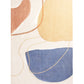 Southwestern Abstract Painting Rug Multicolored Cotton Blend Rug Non-Slip Pet Friendly Area Carpet for Decor Light Yellow Clearhalo 'Area Rug' 'Rug' 2216113