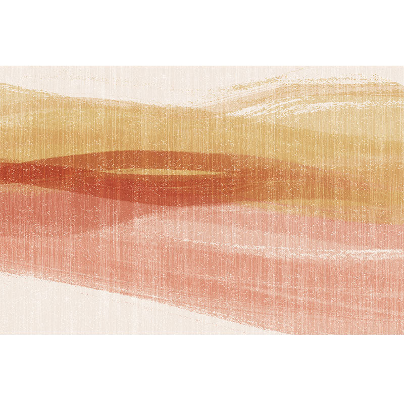 Classic Living Room Rug Multi-Color Colorblock Carpet Cotton Blend Pet Friendly Easy Care Rug Pink-Yellow Clearhalo 'Area Rug' 'Rug' 2216136