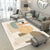 Morandi Color Parlor Rug Western Colorblock Carpet Synthetics Non-Slip Washable Indoor Rug Coffee Clearhalo 'Area Rug' 'Rug' 2216208