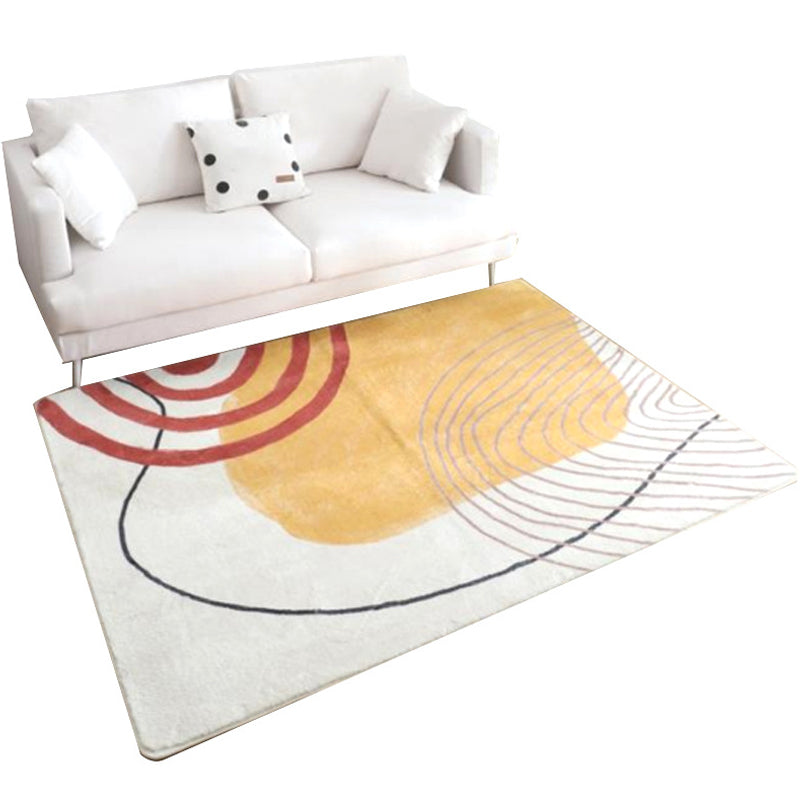 Relaxing Color Block Rug Multi Color Acrylic Area Carpet Anti-Slip Backing Stain-Resistant Indoor Rug for Bedroom Clearhalo 'Area Rug' 'Rug' 2216223