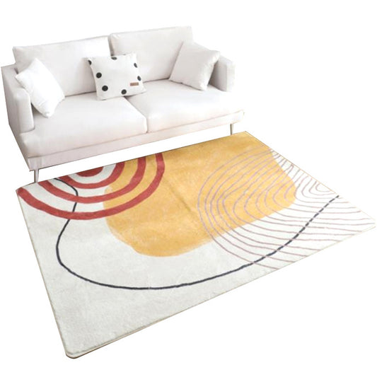 Relaxing Color Block Rug Multi Color Acrylic Area Carpet Anti-Slip Backing Stain-Resistant Indoor Rug for Bedroom Clearhalo 'Area Rug' 'Rug' 2216223