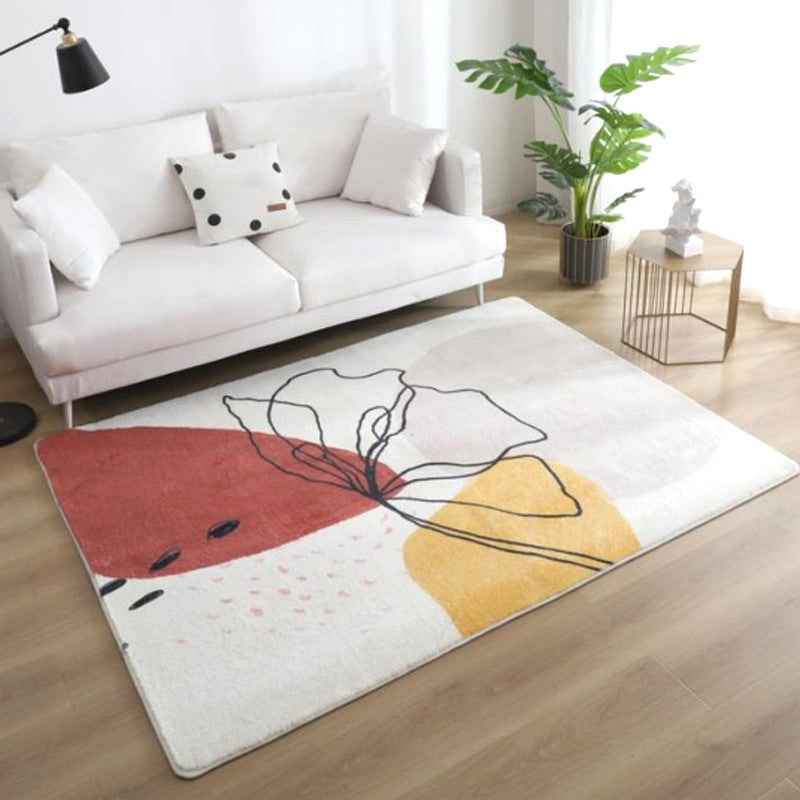 Relaxing Color Block Rug Multi Color Acrylic Area Carpet Anti-Slip Backing Stain-Resistant Indoor Rug for Bedroom Clearhalo 'Area Rug' 'Rug' 2216228