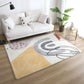 Relaxing Color Block Rug Multi Color Acrylic Area Carpet Anti-Slip Backing Stain-Resistant Indoor Rug for Bedroom White-Pink Clearhalo 'Area Rug' 'Rug' 2216229