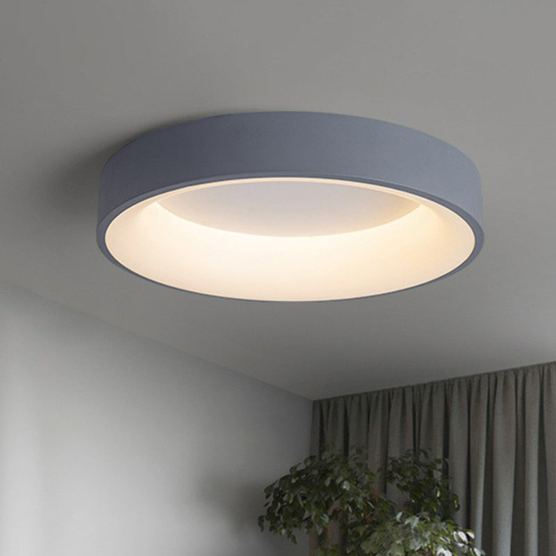 Acrylic Circular Shape Flush Light Modern Style LED Flush Ceiling Light Fixture for Bedroom Clearhalo 'Ceiling Lights' 'Close To Ceiling Lights' 'Close to ceiling' 'Flush mount' Lighting' 2217328