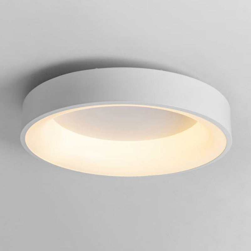 Acrylic Circular Shape Flush Light Modern Style LED Flush Ceiling Light Fixture for Bedroom White Clearhalo 'Ceiling Lights' 'Close To Ceiling Lights' 'Close to ceiling' 'Flush mount' Lighting' 2217329