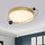 Planet Shaped LED Flush Mount Modern Metallic Living Room Flushmount Ceiling Light with Acrylic Diffuser Gold Clearhalo 'Ceiling Lights' 'Close To Ceiling Lights' 'Close to ceiling' 'Flush mount' Lighting' 2217404