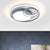 Round Bedroom LED Flush Mounted Light Acrylic Simplicity Flush Mount Ceiling Light Grey Clearhalo 'Ceiling Lights' 'Close To Ceiling Lights' 'Close to ceiling' 'Flush mount' Lighting' 2217499