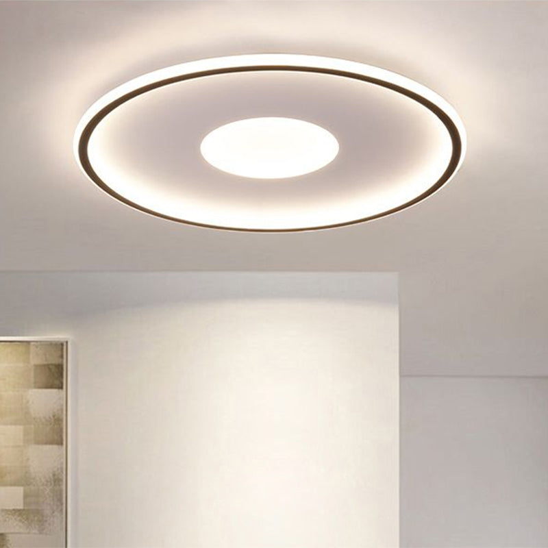 Acrylic Extra-Thin Round LED Flush Mount Modern Flushmount Ceiling Light for Living Room Clearhalo 'Ceiling Lights' 'Close To Ceiling Lights' 'Close to ceiling' 'Flush mount' Lighting' 2217583