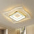Acrylic Extra-Thin Flush Ceiling Light Contemporary Gold LED Flush Mount Lighting Fixture Gold Warm Clearhalo 'Ceiling Lights' 'Close To Ceiling Lights' 'Close to ceiling' 'Flush mount' Lighting' 2217750