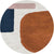 Creative Bedroom Rug Multi-Color Colorblocked Carpet Polypropylene Washable Pet Friendly Anti-Slip Rug Brown Clearhalo 'Area Rug' 'Rug' 2225099