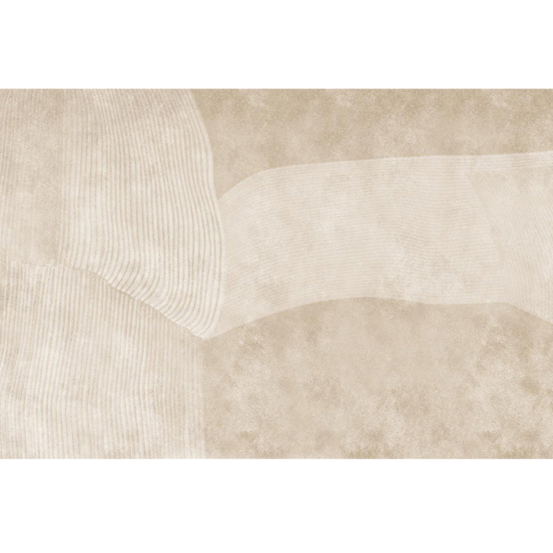 Creative Decoration Rug Apricot Abstract Printed Area Carpet Polypropylene Non-Slip Backing Pet Friendly Rug Apricot Design 3 Clearhalo 'Area Rug' 'Rug' 2225295