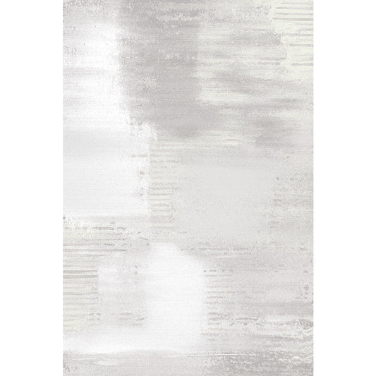 Simple Light Gray Luxury Rug Cotton Blend Abstract Print Area Carpet Pet Friendly Stain-Resistant Rug for Home Clearhalo 'Area Rug' 'Rug' 2225318