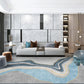 Multi Colored Western Rug Polypropylene Color Block Print Area Carpet Anti-Slip Backing Washable Rug for Bedroom Clearhalo 'Area Rug' 'Rug' 2225462