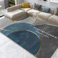 Multi Colored Western Rug Polypropylene Color Block Print Area Carpet Anti-Slip Backing Washable Rug for Bedroom Clearhalo 'Area Rug' 'Rug' 2225467