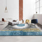 Simple Luxury Rug Multi-Colored Colorblock Carpet Pet Friendly Stain-Resistant Indoor Rug for Living Room Dark Blue Clearhalo 'Area Rug' 'Rug' 2225488