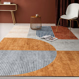 Glam Abstract Print Rug Multi-Color Cotton Blend Carpet Pet Friendly Easy Care Indoor Rug for Living Room Clearhalo 'Area Rug' 'Rug' 2225530