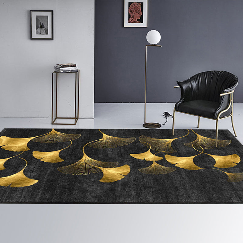 Simple Color Block Rug Multi-Color Polyster Area Carpet Non-Slip Backing Machine Washable Rug for Bedroom Clearhalo 'Area Rug' 'Rug' 2225543