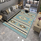 Modern Living Room Rug Multi Color Colorblock Area Carpet Polyster Non-Slip Machine Washable Rug Clearhalo 'Area Rug' 'Rug' 2225612