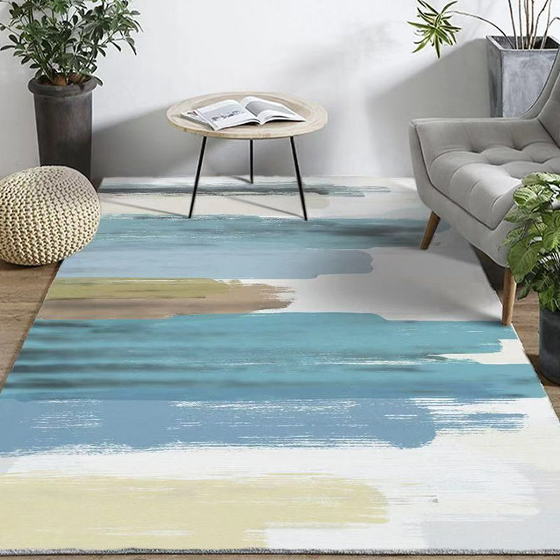 Southwestern Colorblock Rug Multi-Colored Synthetics Area Carpet Pet Friendly Washable Rug for Decoration Clearhalo 'Area Rug' 'Rug' 2225619