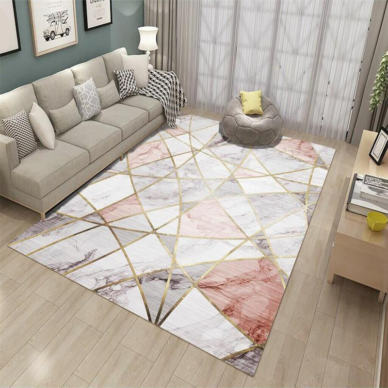 Southwestern Colorblock Rug Multi-Colored Synthetics Area Carpet Pet Friendly Washable Rug for Decoration Clearhalo 'Area Rug' 'Rug' 2225620