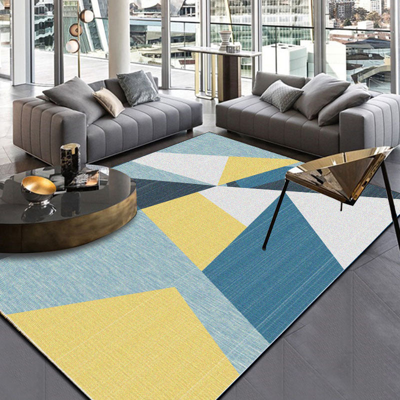 Southwestern Colorblock Rug Multi-Colored Synthetics Area Carpet Pet Friendly Washable Rug for Decoration Clearhalo 'Area Rug' 'Rug' 2225624