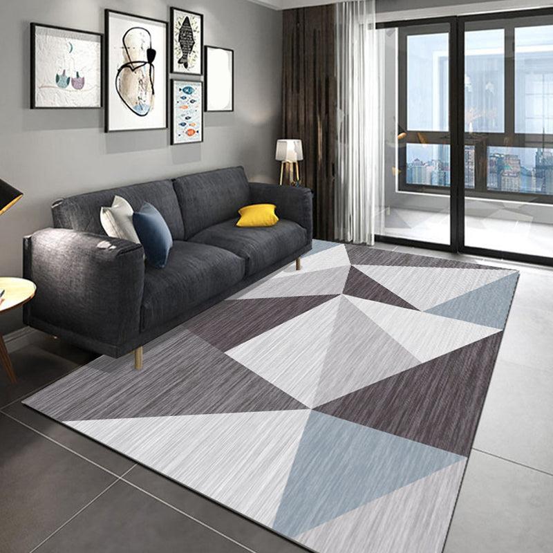 Southwestern Colorblock Rug Multi-Colored Synthetics Area Carpet Pet Friendly Washable Rug for Decoration Clearhalo 'Area Rug' 'Rug' 2225628