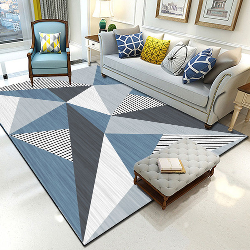 Southwestern Colorblock Rug Multi-Colored Synthetics Area Carpet Pet Friendly Washable Rug for Decoration Clearhalo 'Area Rug' 'Rug' 2225633