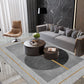 Casual Multi Color Colorblock Rug Polypropylene Nordic Indoor Rug Non-Slip Pet Friendly Carpet for Decor Grey Clearhalo 'Area Rug' 'Rug' 2225649