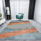 Casual Multi Color Colorblock Rug Polypropylene Nordic Indoor Rug Non-Slip Pet Friendly Carpet for Decor Blue Clearhalo 'Area Rug' 'Rug' 2225652
