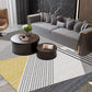 Casual Multi Color Colorblock Rug Polypropylene Nordic Indoor Rug Non-Slip Pet Friendly Carpet for Decor Dark Gray Clearhalo 'Area Rug' 'Rug' 2225655