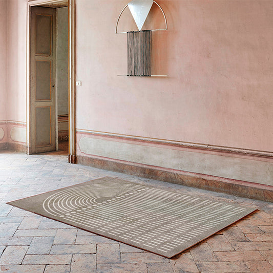 Calming Colorblock Rug Multi Color Cotton Blend Indoor Rug Anti-Slip Backing Machine Washable Carpet for Room Clearhalo 'Area Rug' 'Rug' 2225678