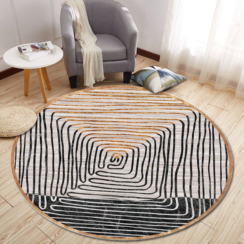 Multi Color Modern Rug Polyster Geometric Print Area Carpet Pet Friendly Non-Slip Rug for Home Decor Clearhalo 'Area Rug' 'Modern' 'Rugs' Rug' 2225687
