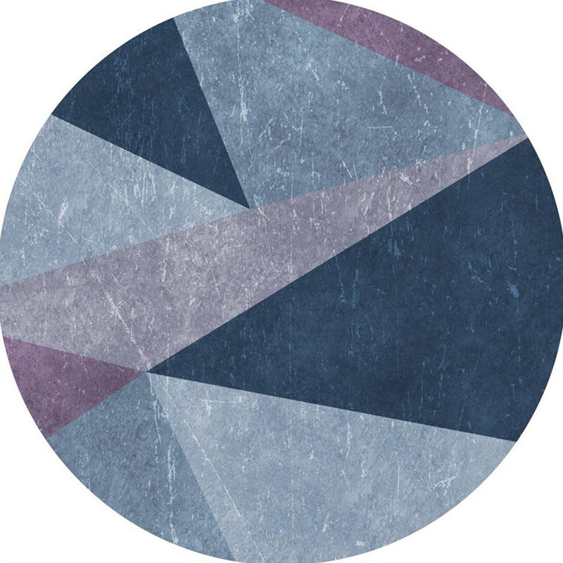 Multi Color Modern Rug Polyster Geometric Print Area Carpet Pet Friendly Non-Slip Rug for Home Decor Clearhalo 'Area Rug' 'Modern' 'Rugs' Rug' 2225688