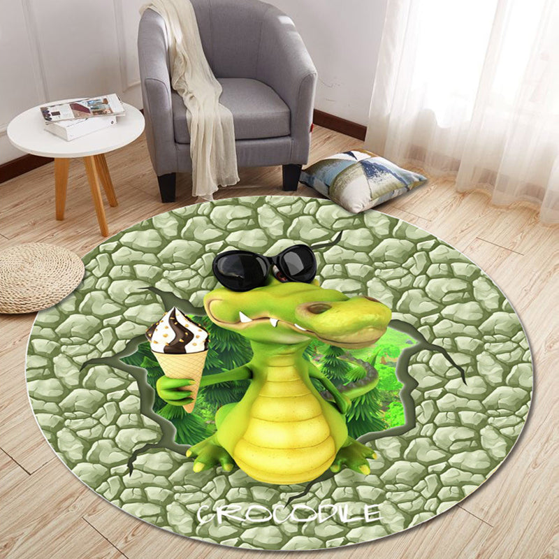 Multi Color Modern Rug Polyster Geometric Print Area Carpet Pet Friendly Non-Slip Rug for Home Decor Clearhalo 'Area Rug' 'Modern' 'Rugs' Rug' 2225692