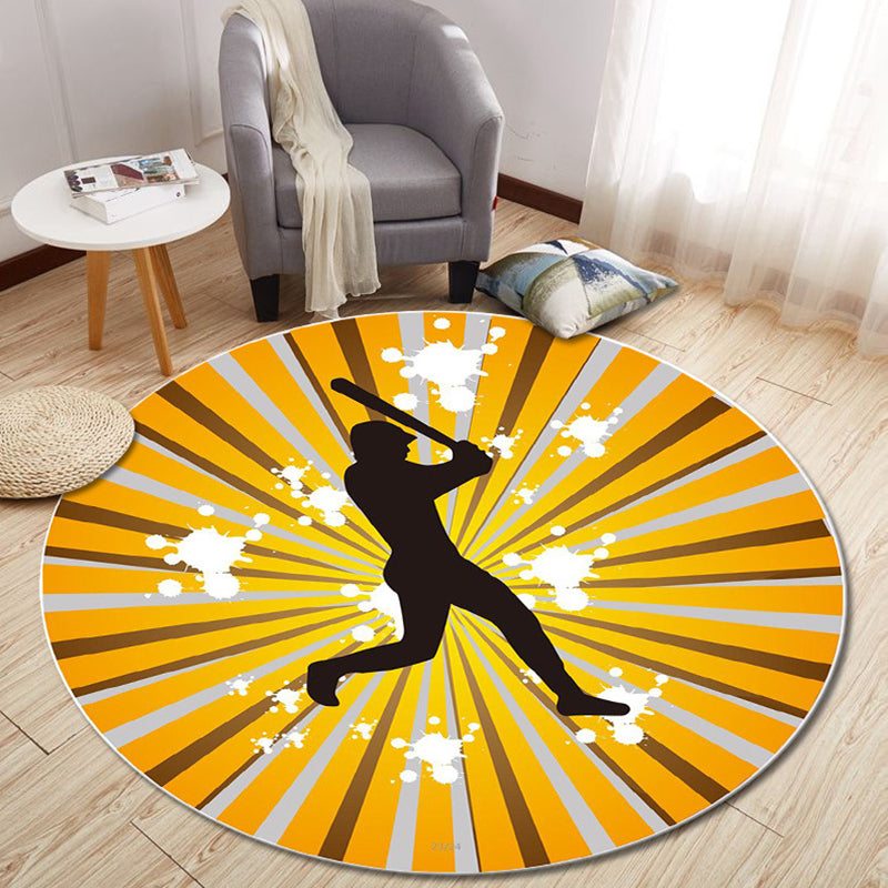 Multi Color Modern Rug Polyster Geometric Print Area Carpet Pet Friendly Non-Slip Rug for Home Decor Clearhalo 'Area Rug' 'Modern' 'Rugs' Rug' 2225710