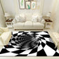 Multi Color Unique Rug Polyster 3D Checker Area Carpet Easy Care Pet Friendly Indoor Rug for Living Room Gloss White Clearhalo 'Area Rug' 'Rug' 2225773