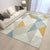 Western Bedroom Rug Multi Colored Geometric Print Carpet Cotton Blend Pet Friendly Easy Care Rug Light Gray Clearhalo 'Area Rug' 'Modern' 'Rugs' Rug' 2225809